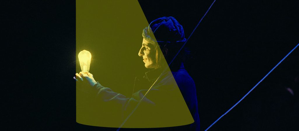 Cartel del evento «Tesla/Edison»